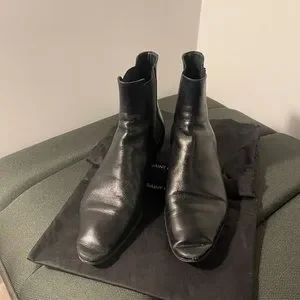 Shoes | Ysl Saint Laurent Vassili Chelsea Boots 43 Fits Size  display picture 3